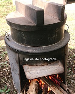 羽釜ご飯体験