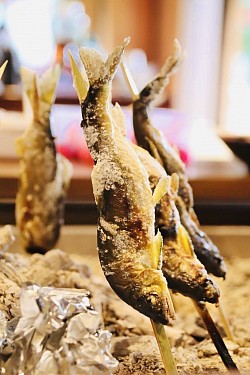 鮎の塩焼き