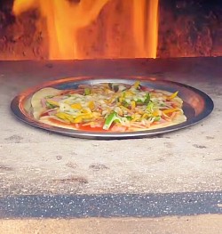 ピザ焼き体験