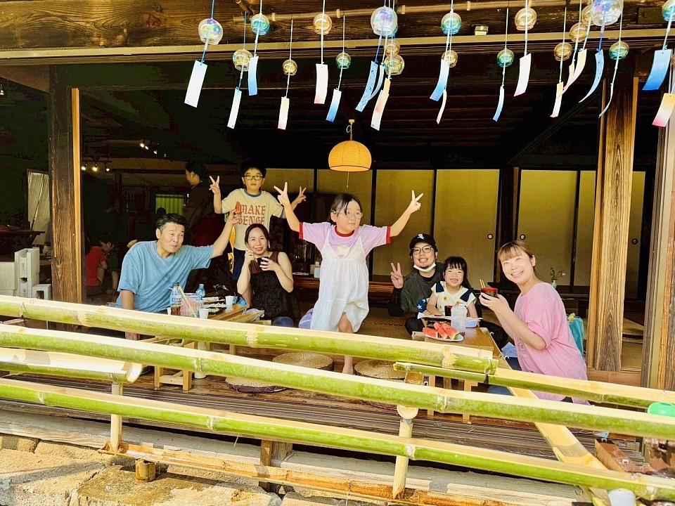 流しそうめんイベント(ご来店ありがとうございました)