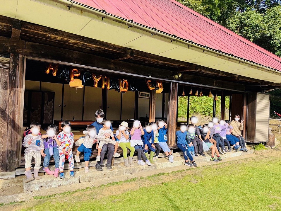 子供たちとさつまいも掘り
