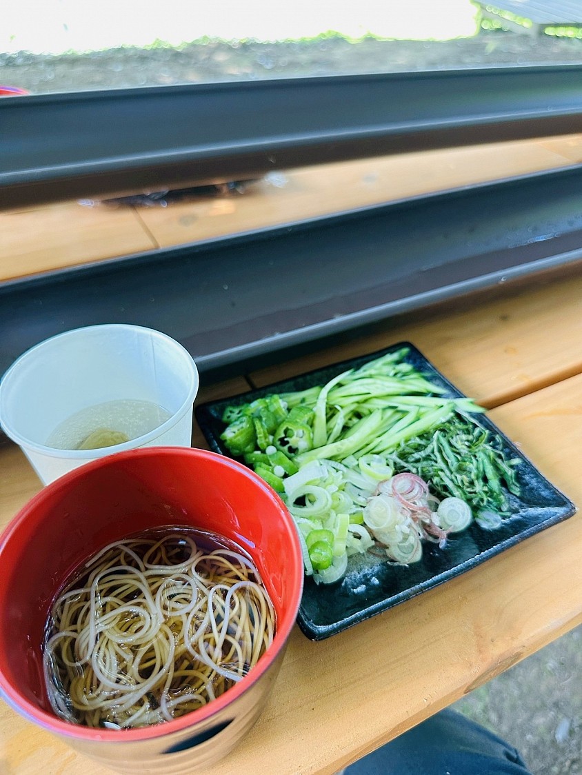 里山で涼やかなひと時を